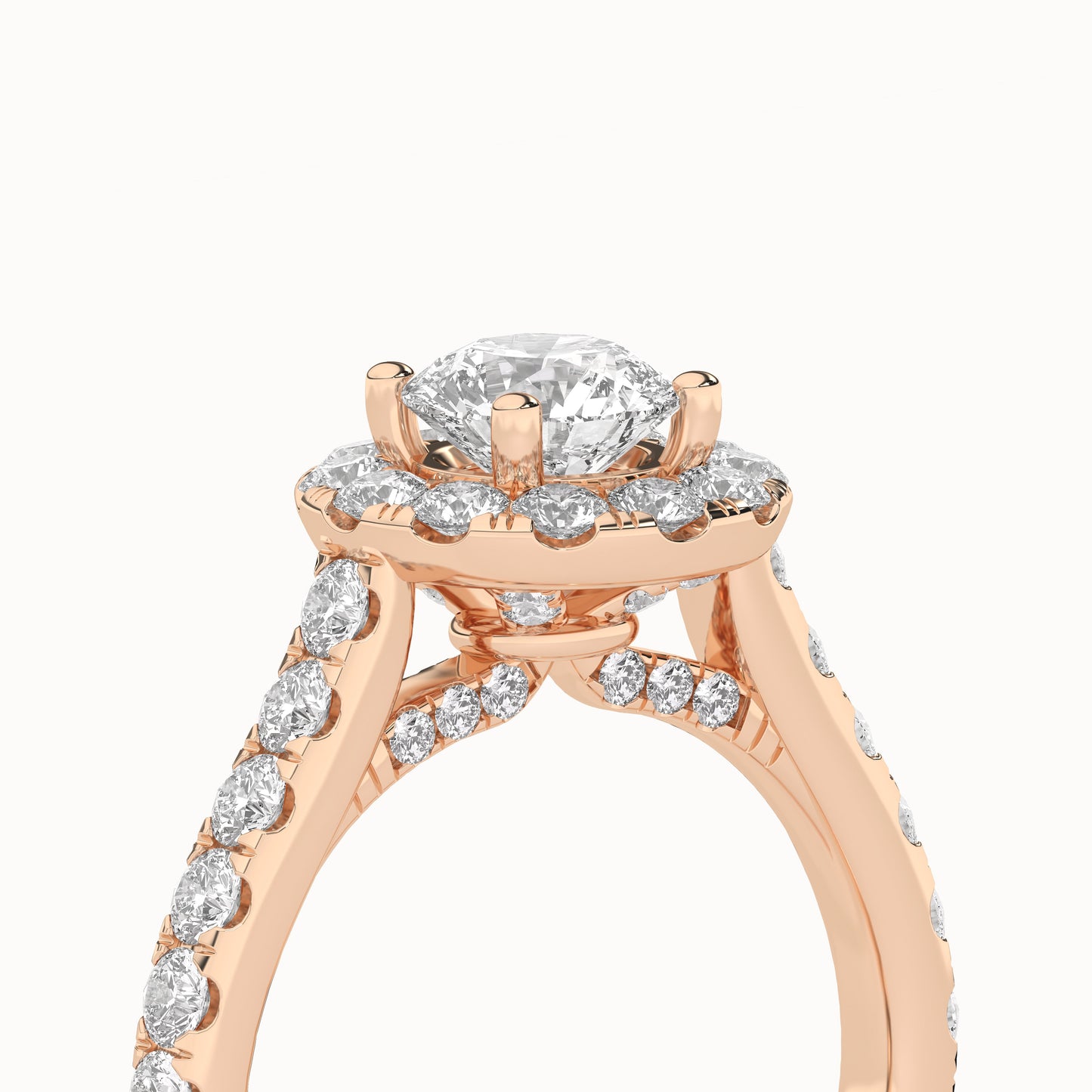 Signature Round Halo Ring