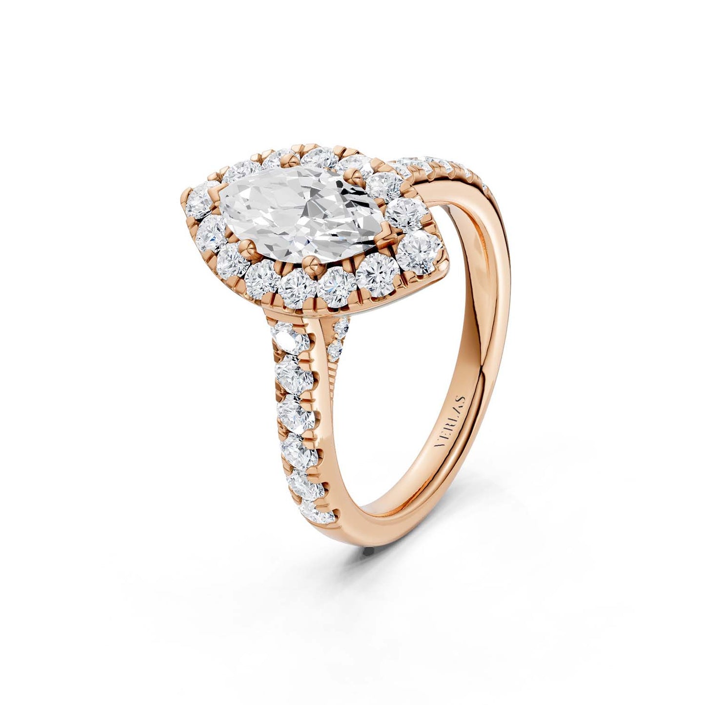 Signature Marquise Halo Ring