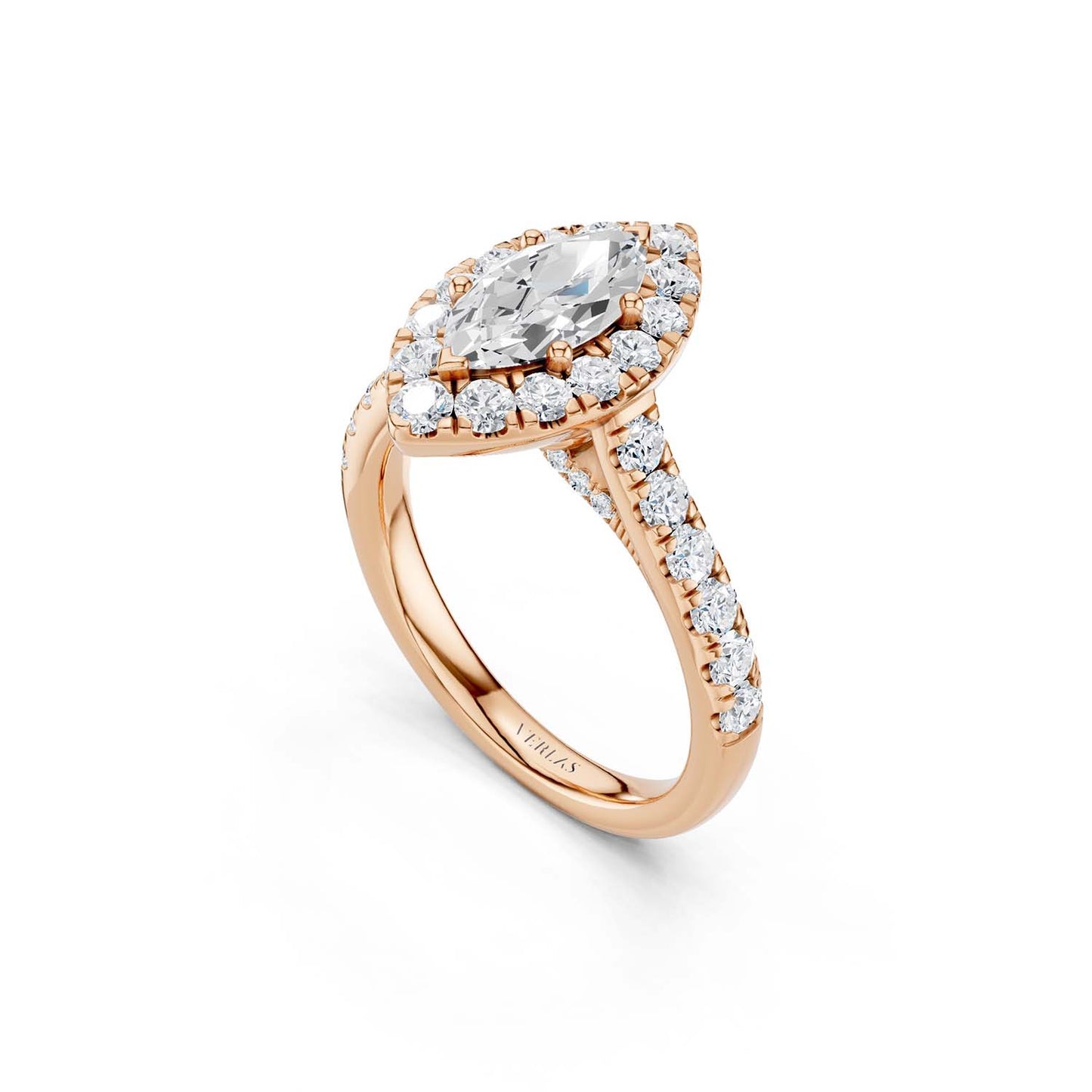 Signature Marquise Halo Ring