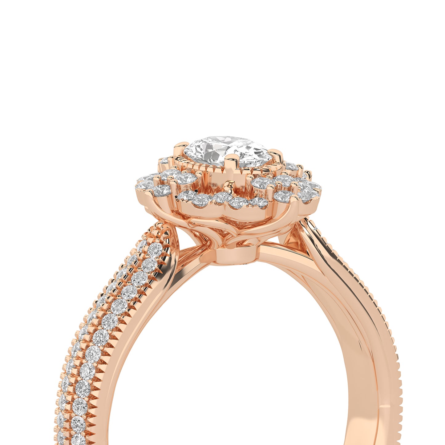 Ornate Ellipse Ring