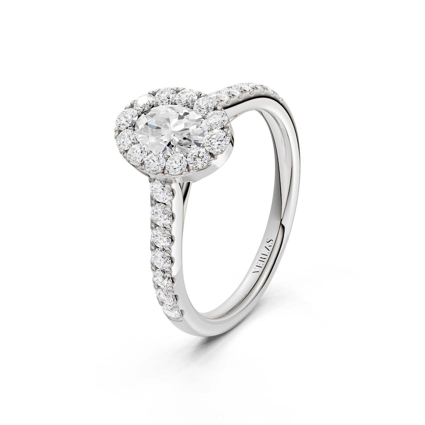 Signature Iconic Ellipse Halo Ring