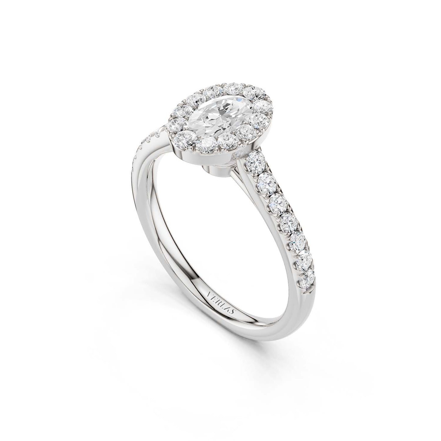 Signature Iconic Ellipse Halo Ring