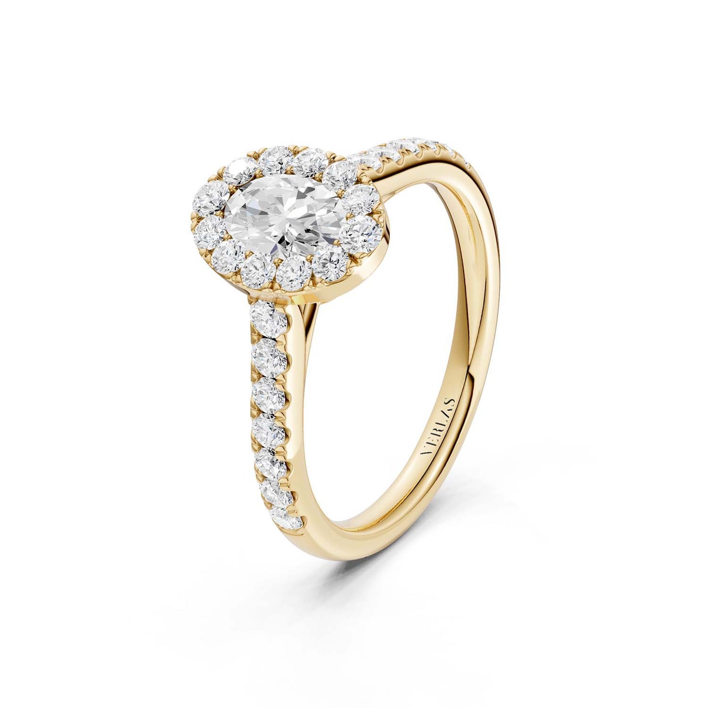 Signature Iconic Ellipse Halo Ring