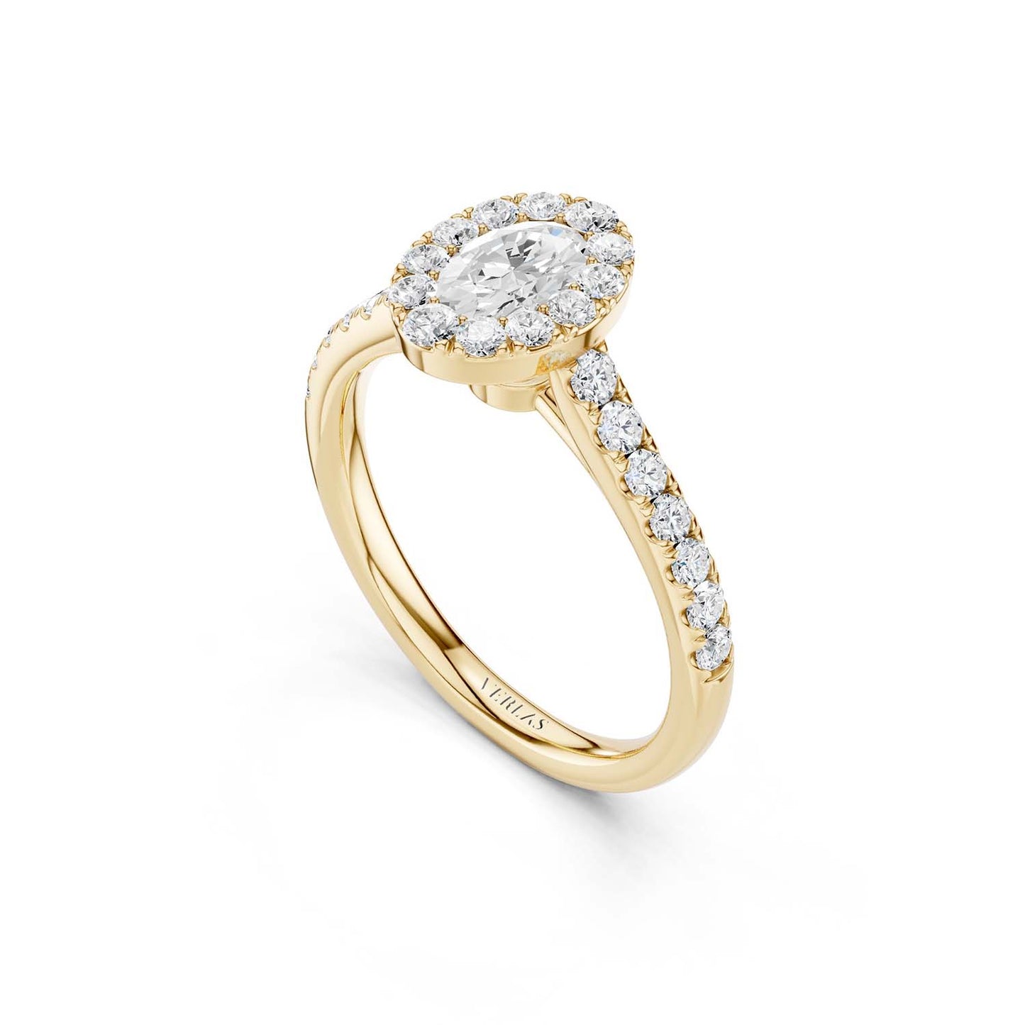 Signature Iconic Ellipse Halo Ring