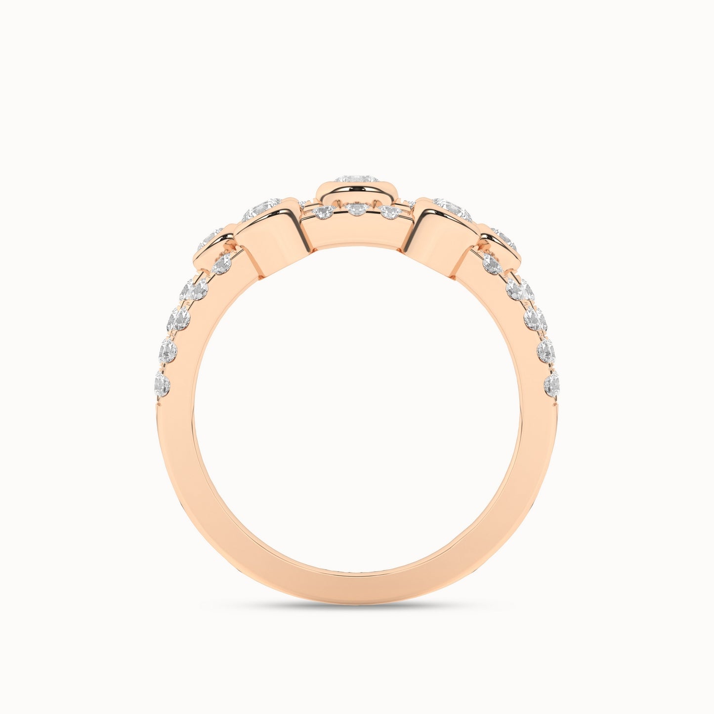 3-Tier Smitten Ring