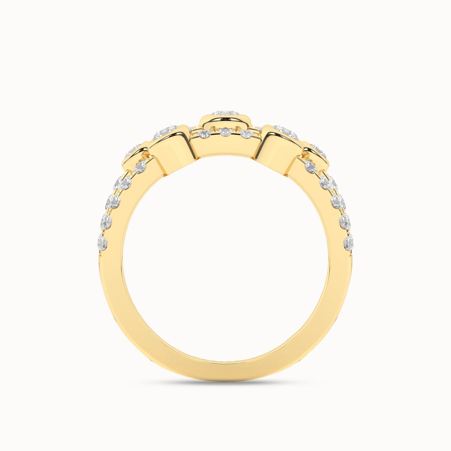 3-Tier Smitten Ring