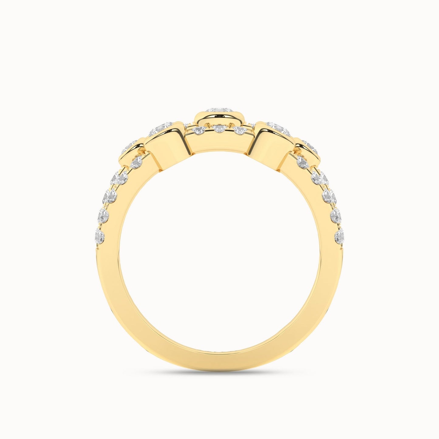 3-Tier Smitten Ring