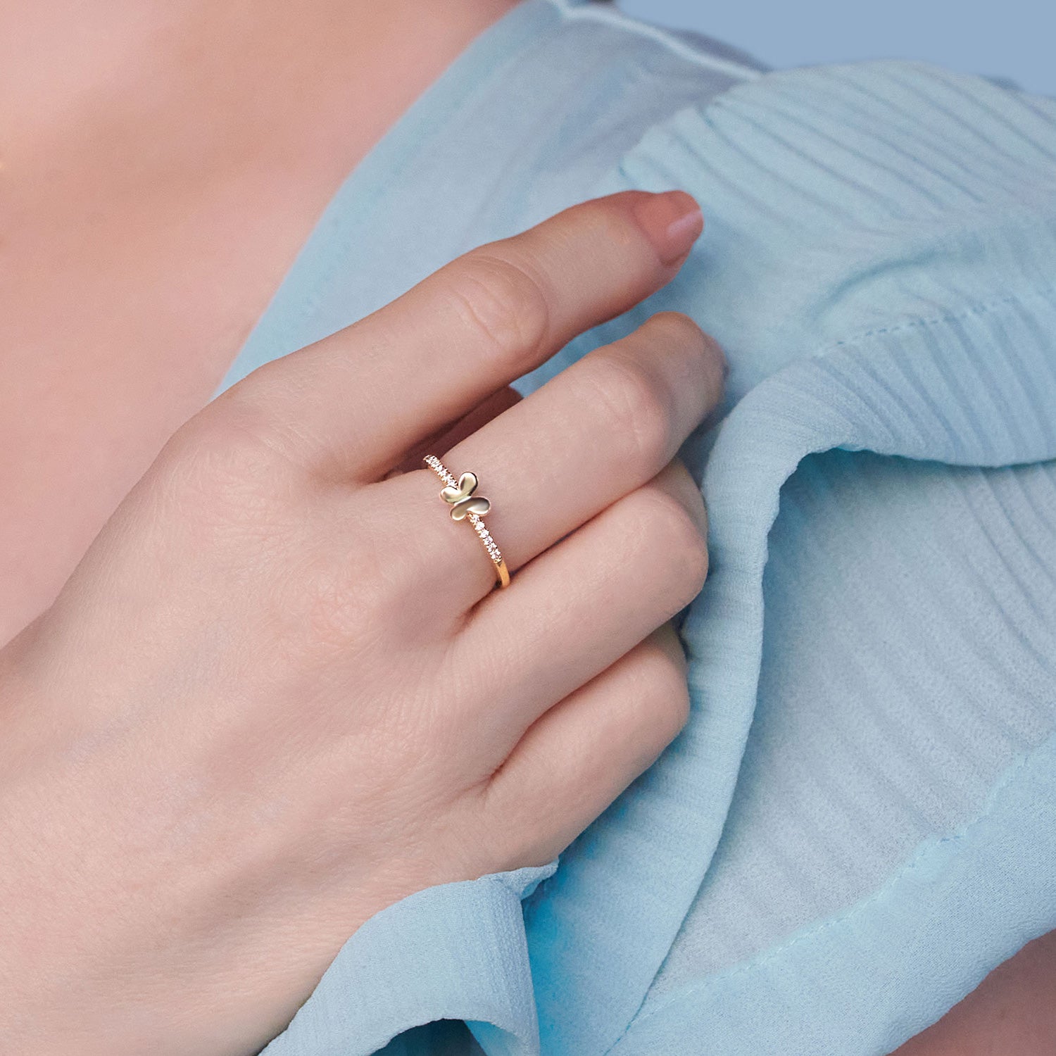 Mini-Butterfly Ring