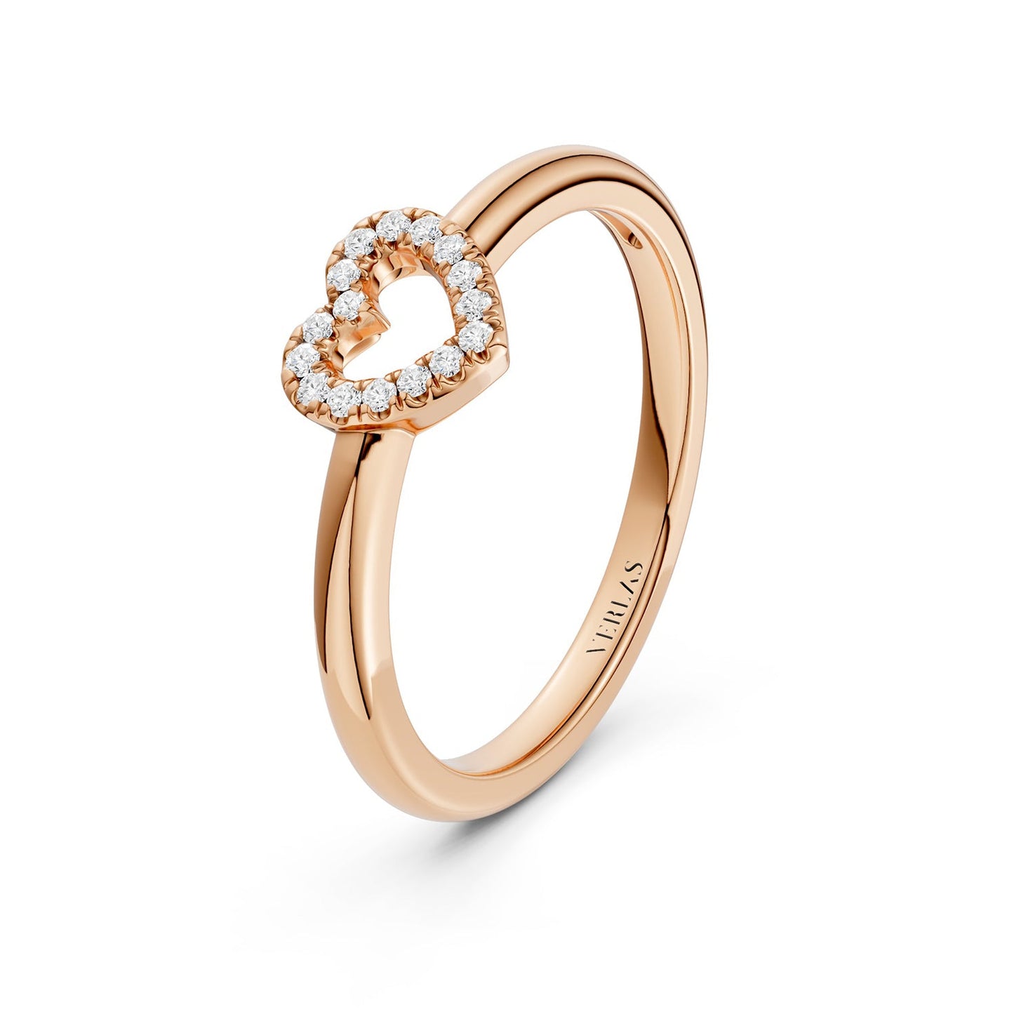 Mini-Heart Silhouette Ring