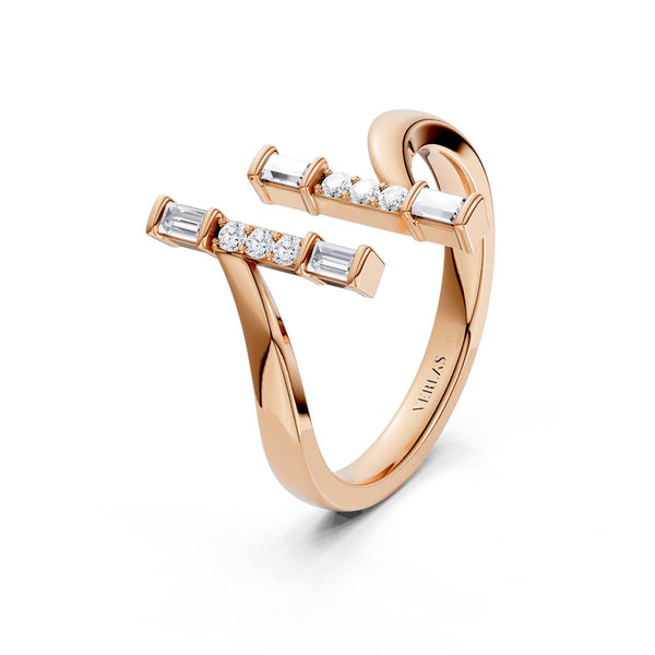 Coupled Diamond Bar North-South Ring