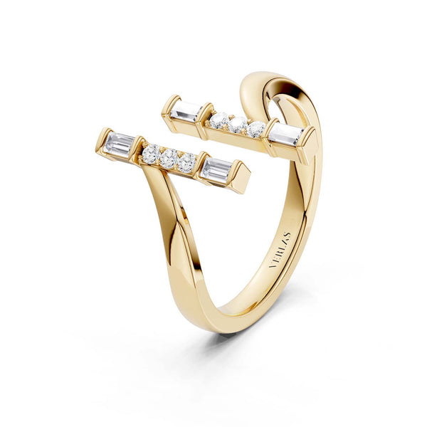 Coupled Diamond Bar North-South Ring