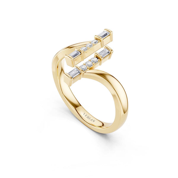 Coupled Diamond Bar North-South Ring