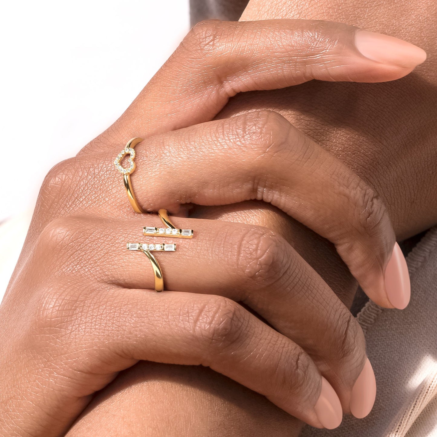 Coupled Diamond Bar North-South Ring