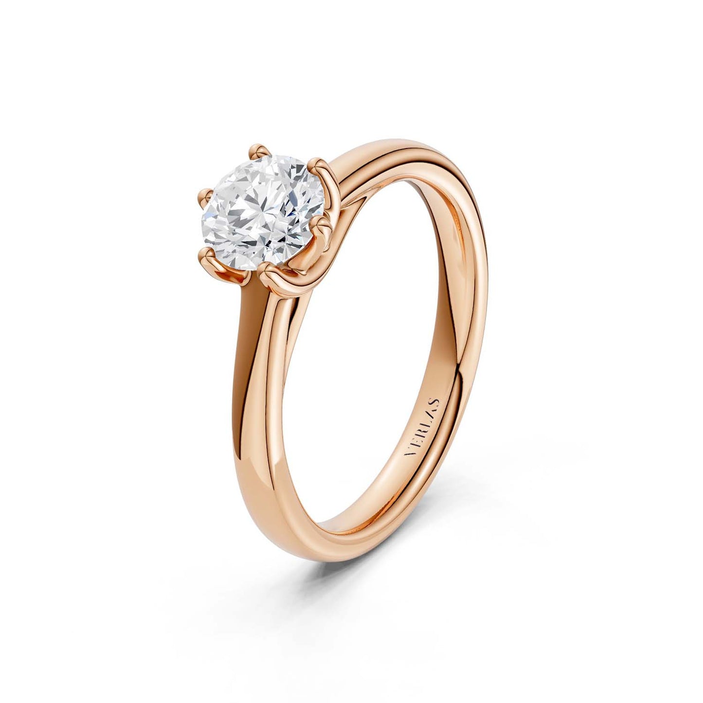 6-Pronged Round Ring