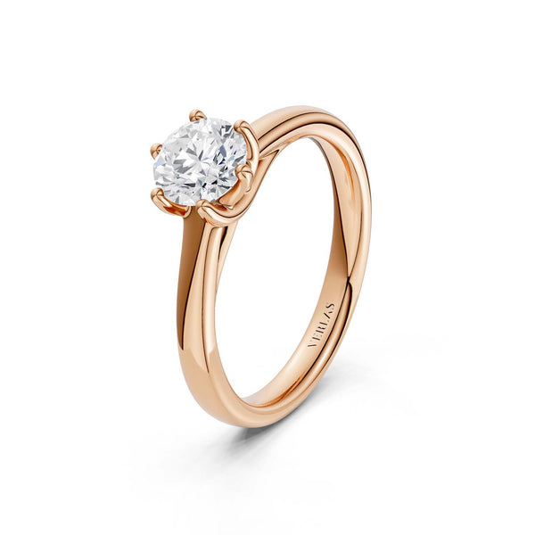 6-Pronged Round Ring