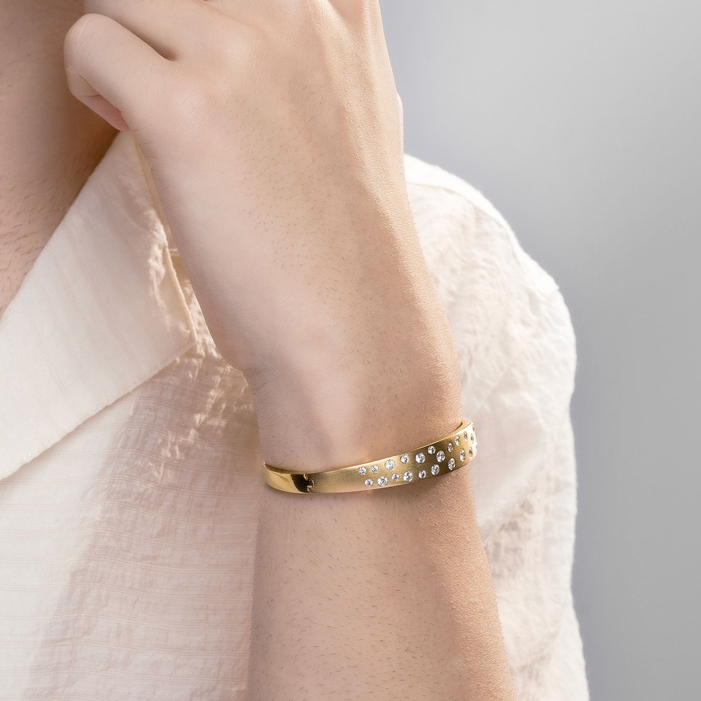 Wide Starlit Sky Bangle