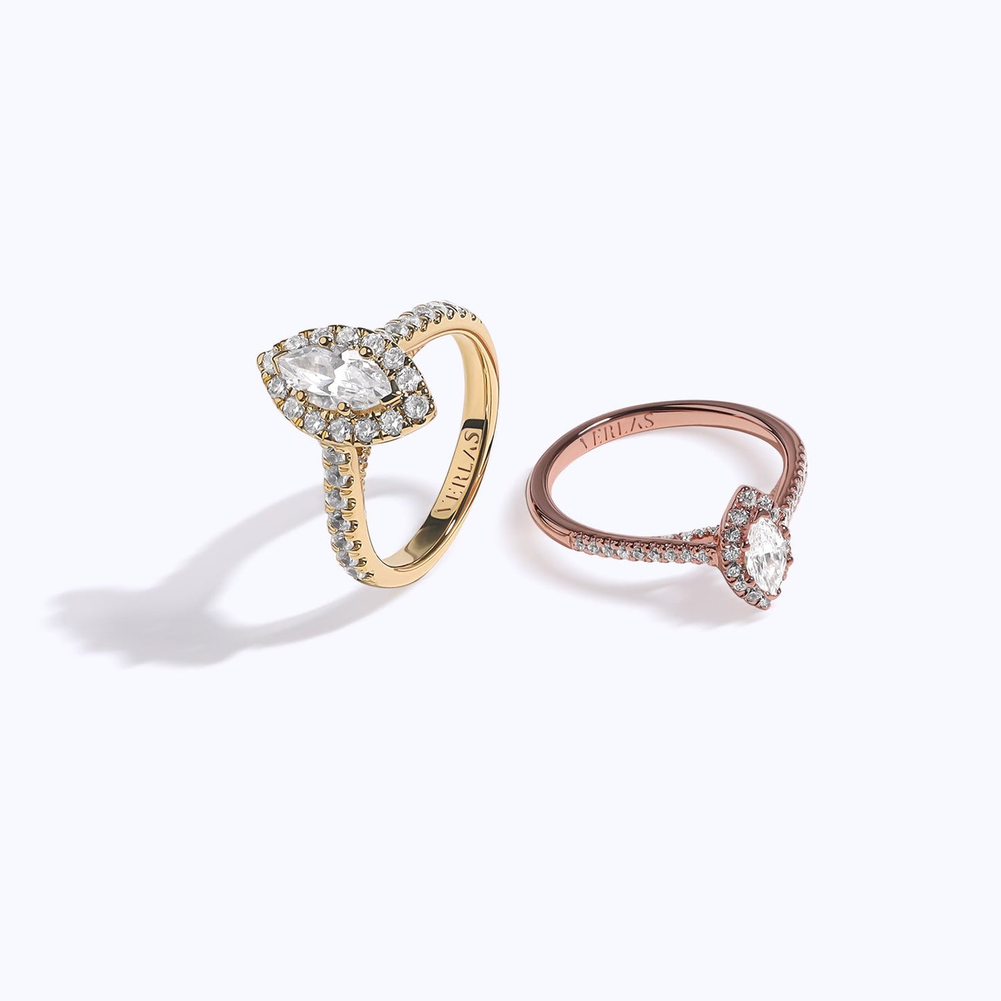 Signature Marquise Halo Ring_Product Angle_Creative Image