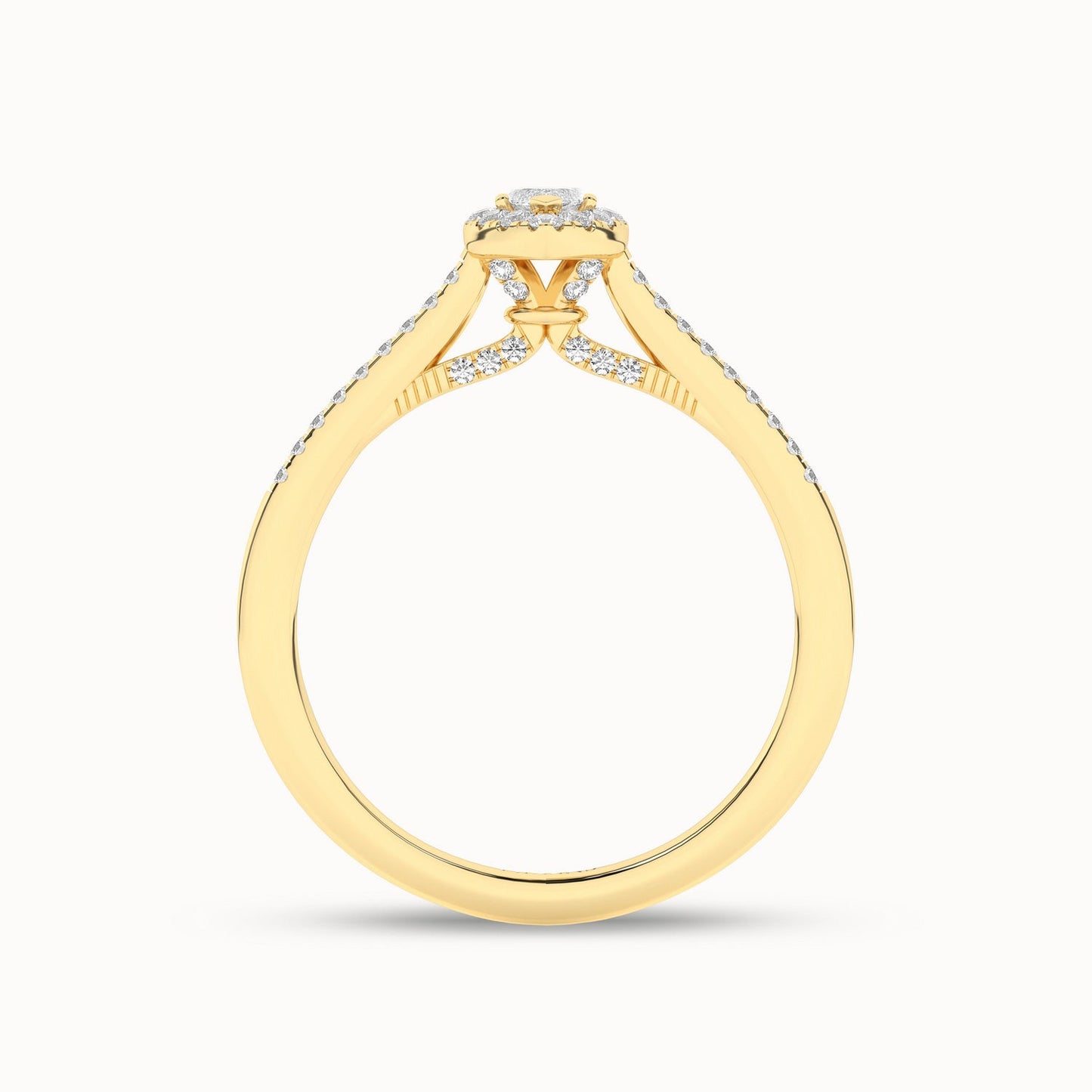 Signature Marquise Halo Ring_Product Angle_1/3-3