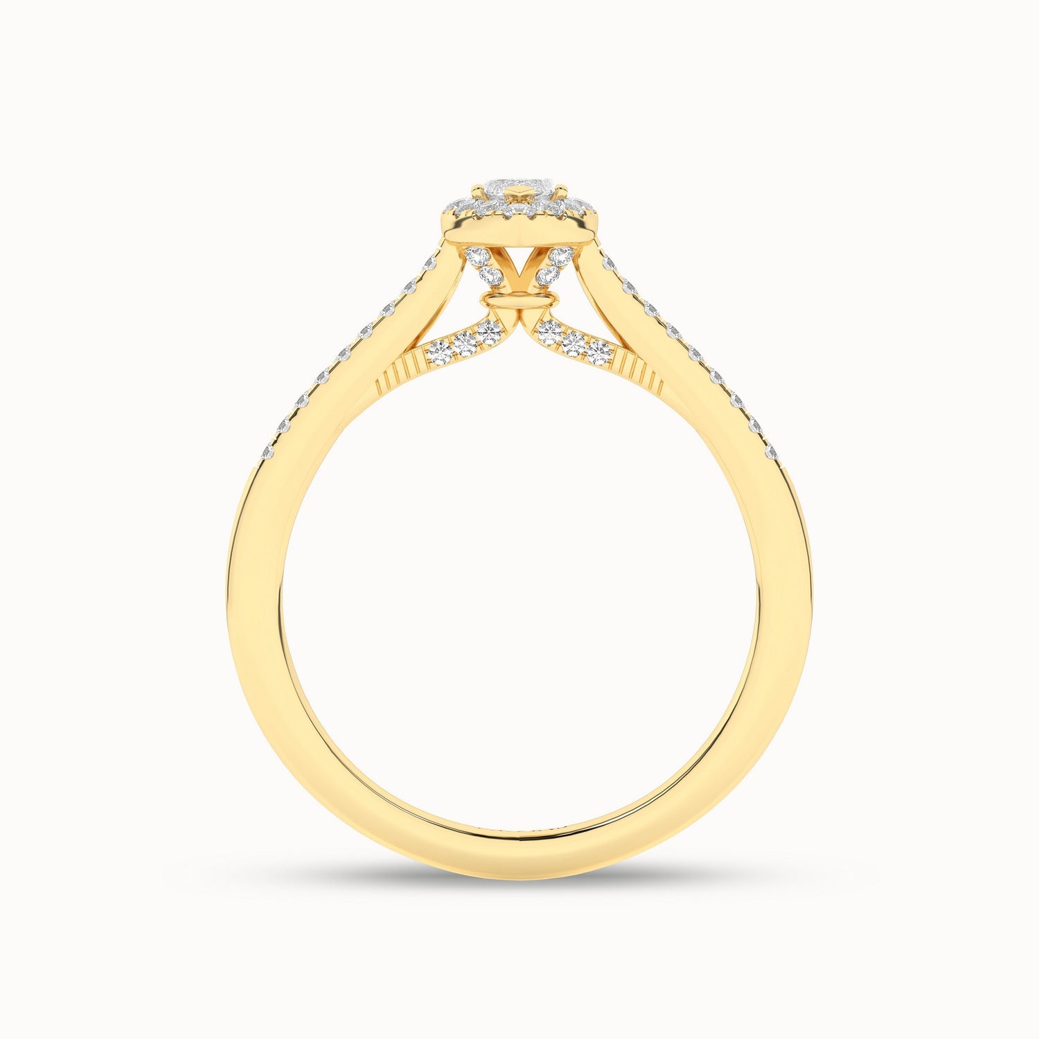 Signature Marquise Halo Ring_Product Angle_1/3-3