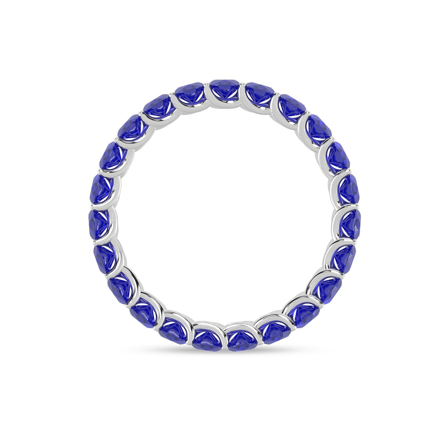 Eternal Gemstone Ellipse Band_Product Angle_Blue Sapphire - 1