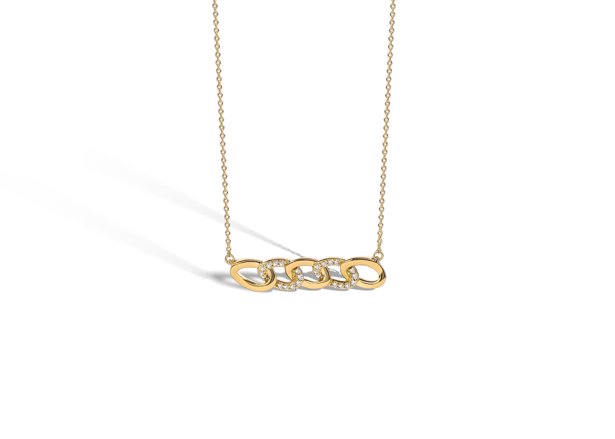 Everlasting Curb Link Necklace - Necklace 