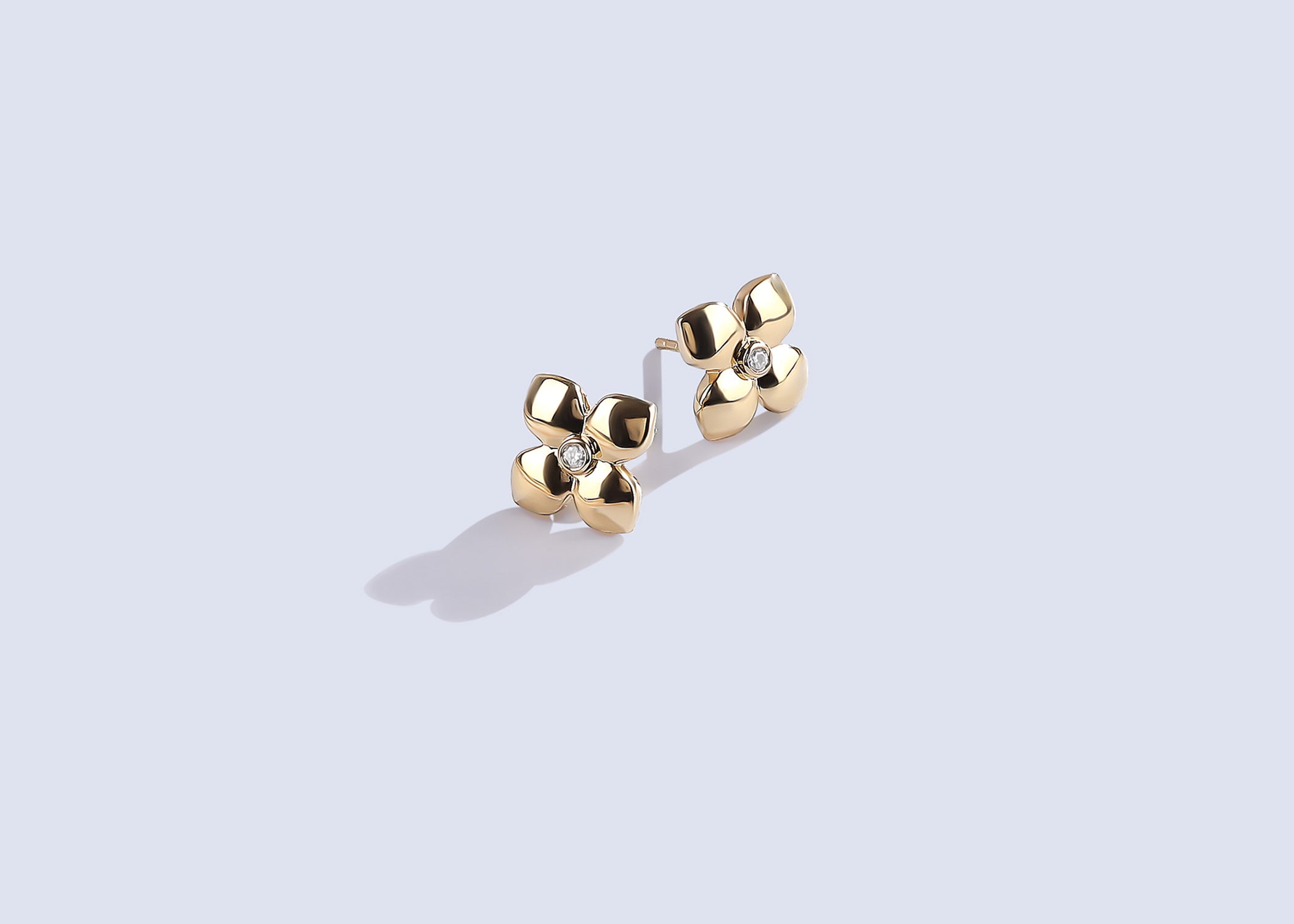 La Fleur Diamond Studs - Earring 