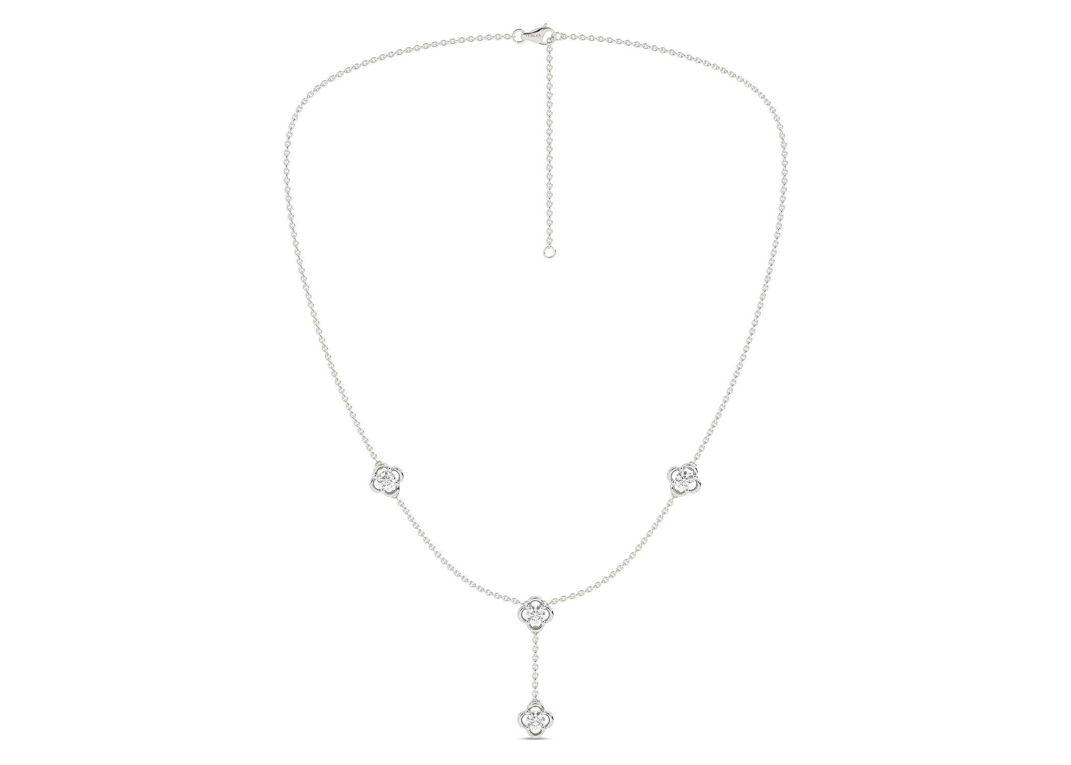 Viola Stationed Y Necklace - Necklace 
