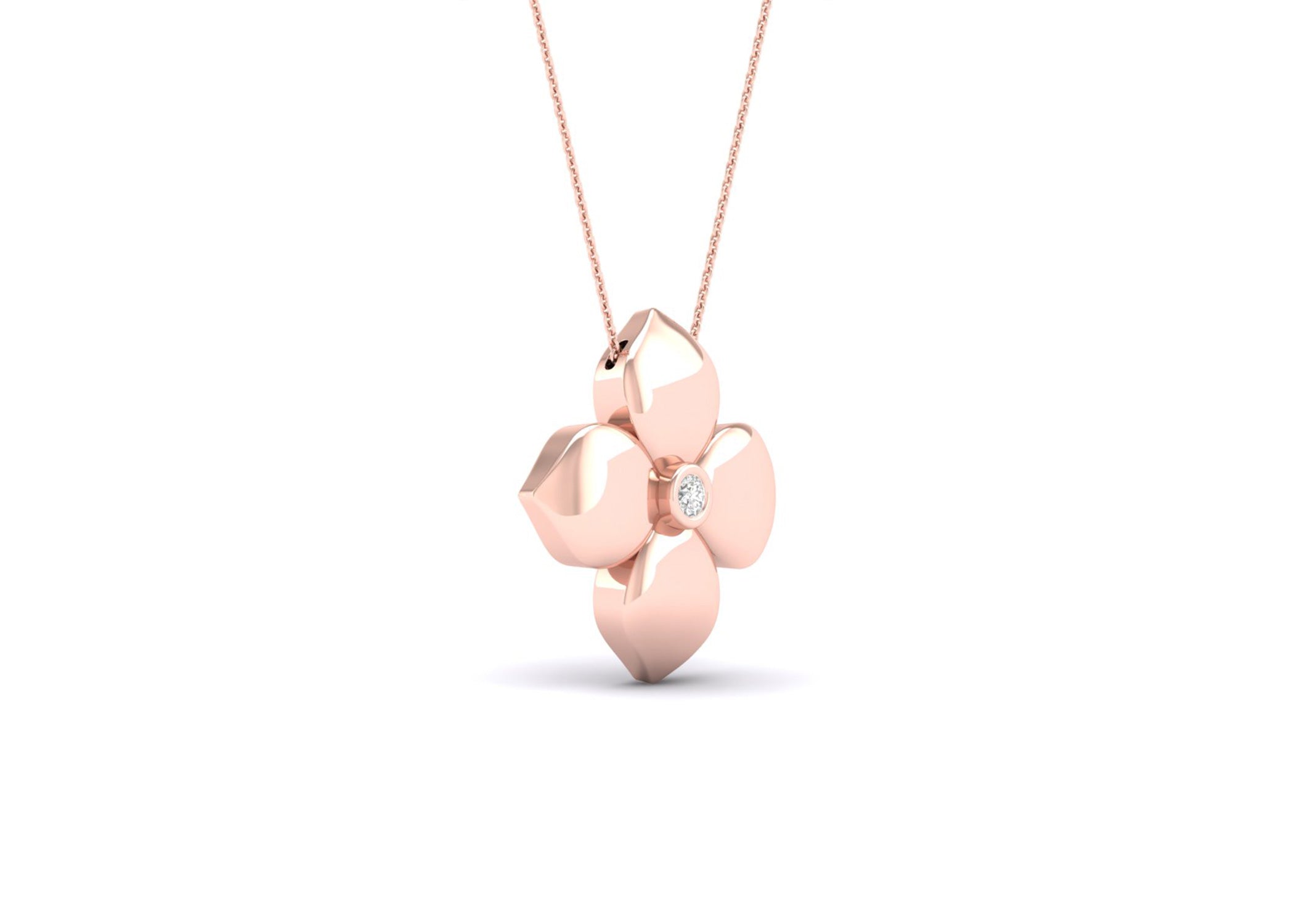 La Fleur Diamond Necklace - Necklace 