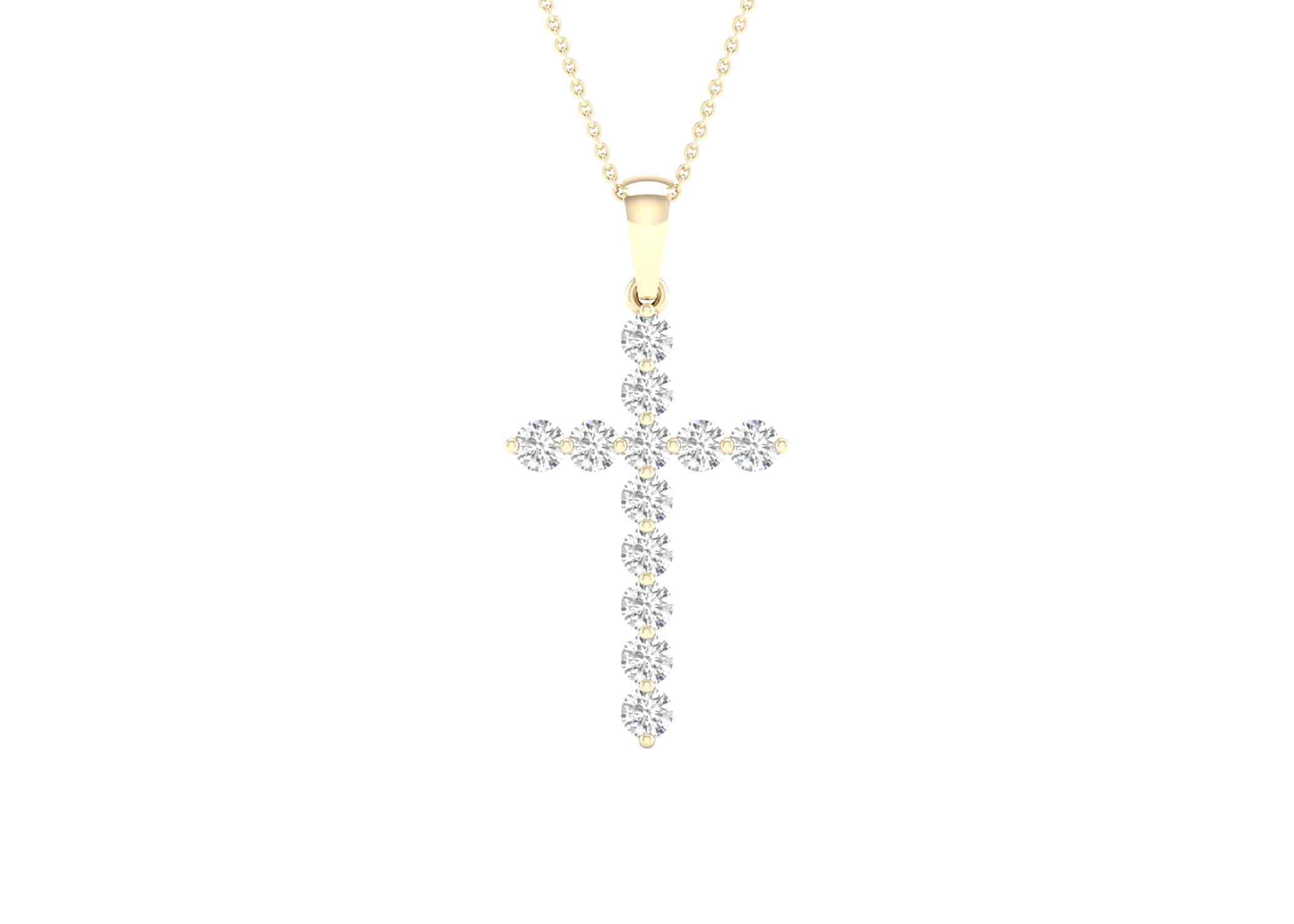 Forever Cross Necklace - Necklace 