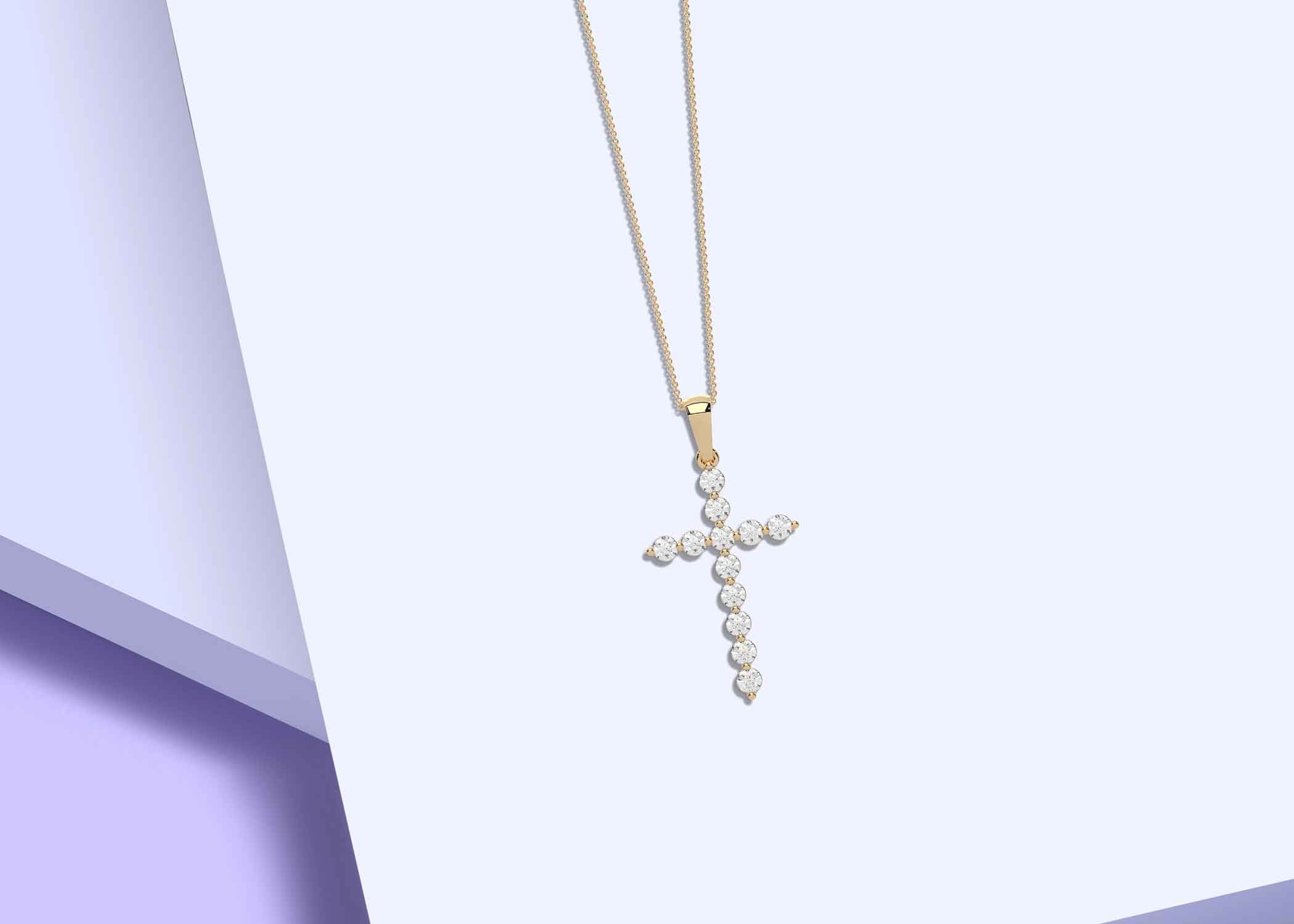 Forever Cross Necklace Replica