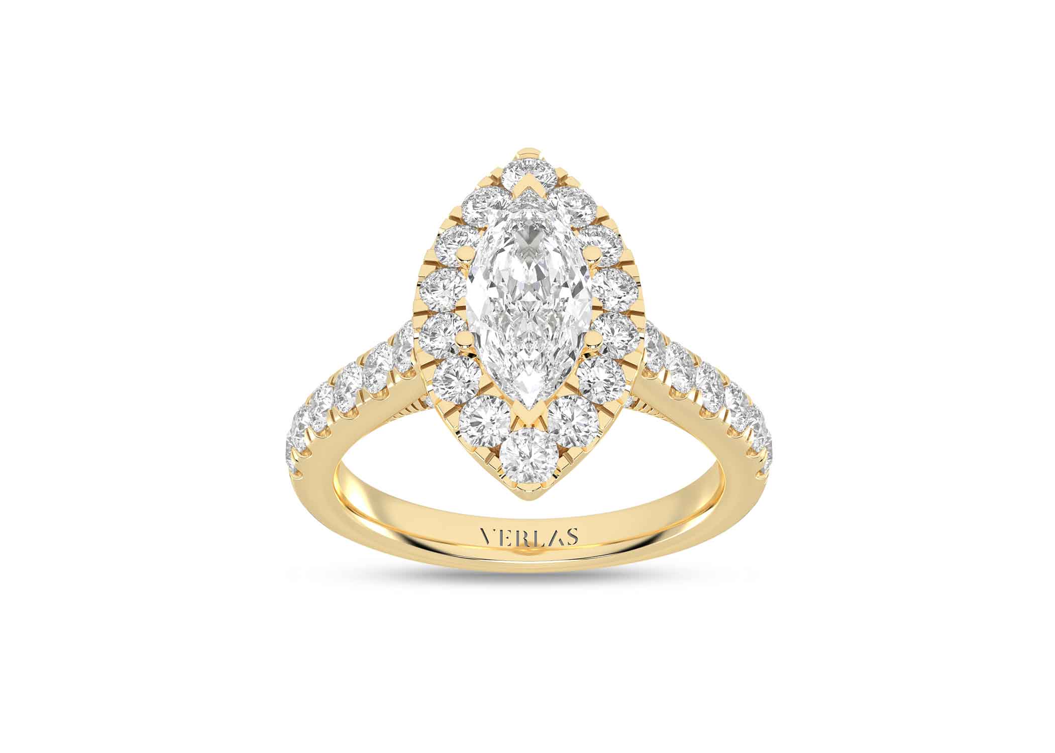 Signature Marquise Halo Ring - Ring 