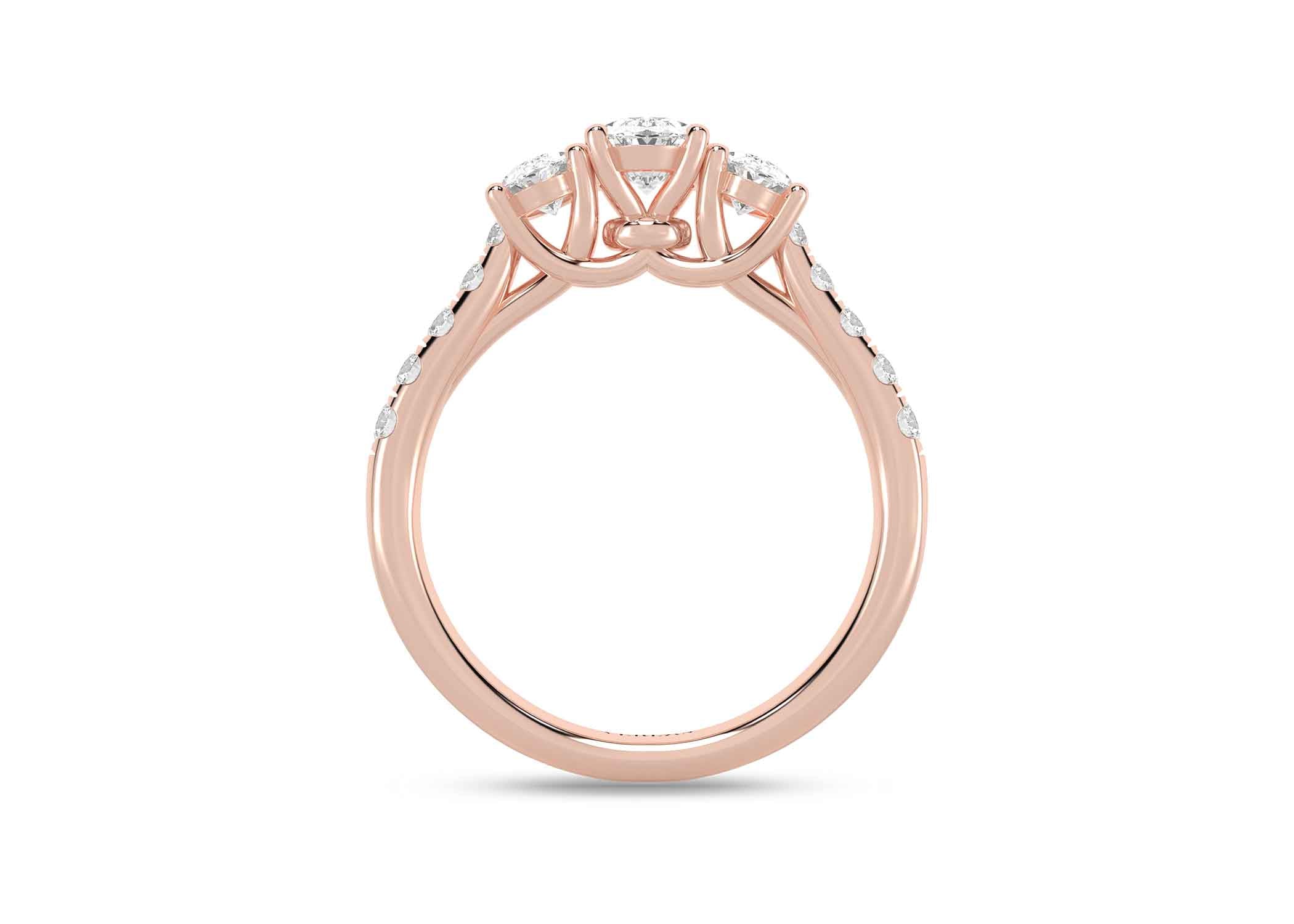 Embellished Ellipse Vows - Ring 