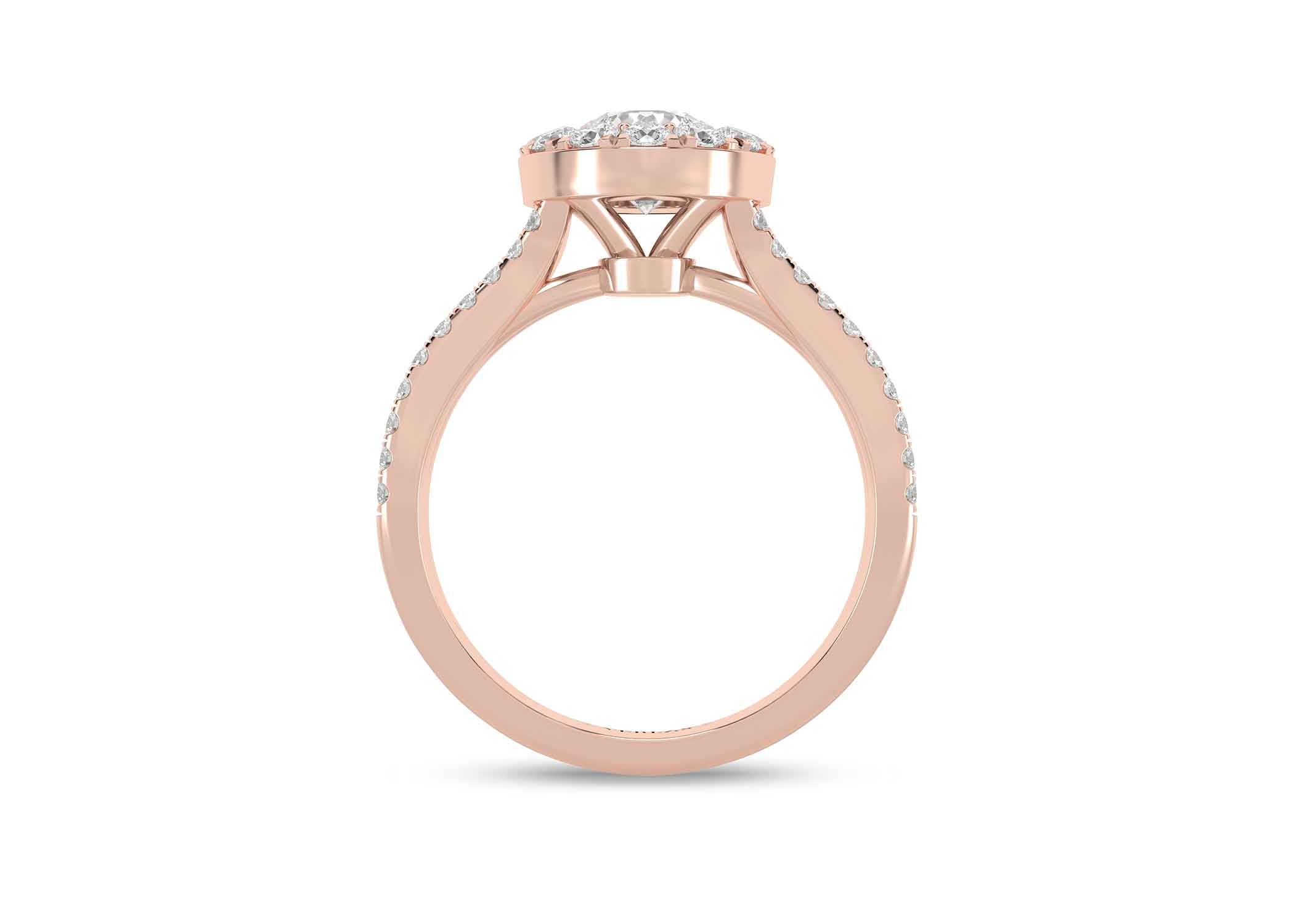 Unified Iconic Round Halo Ring - Ring 