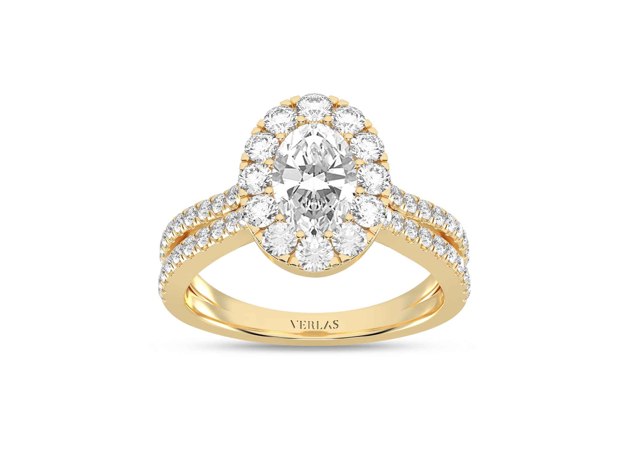 Unified Iconic Ellipse Halo Ring - Ring 