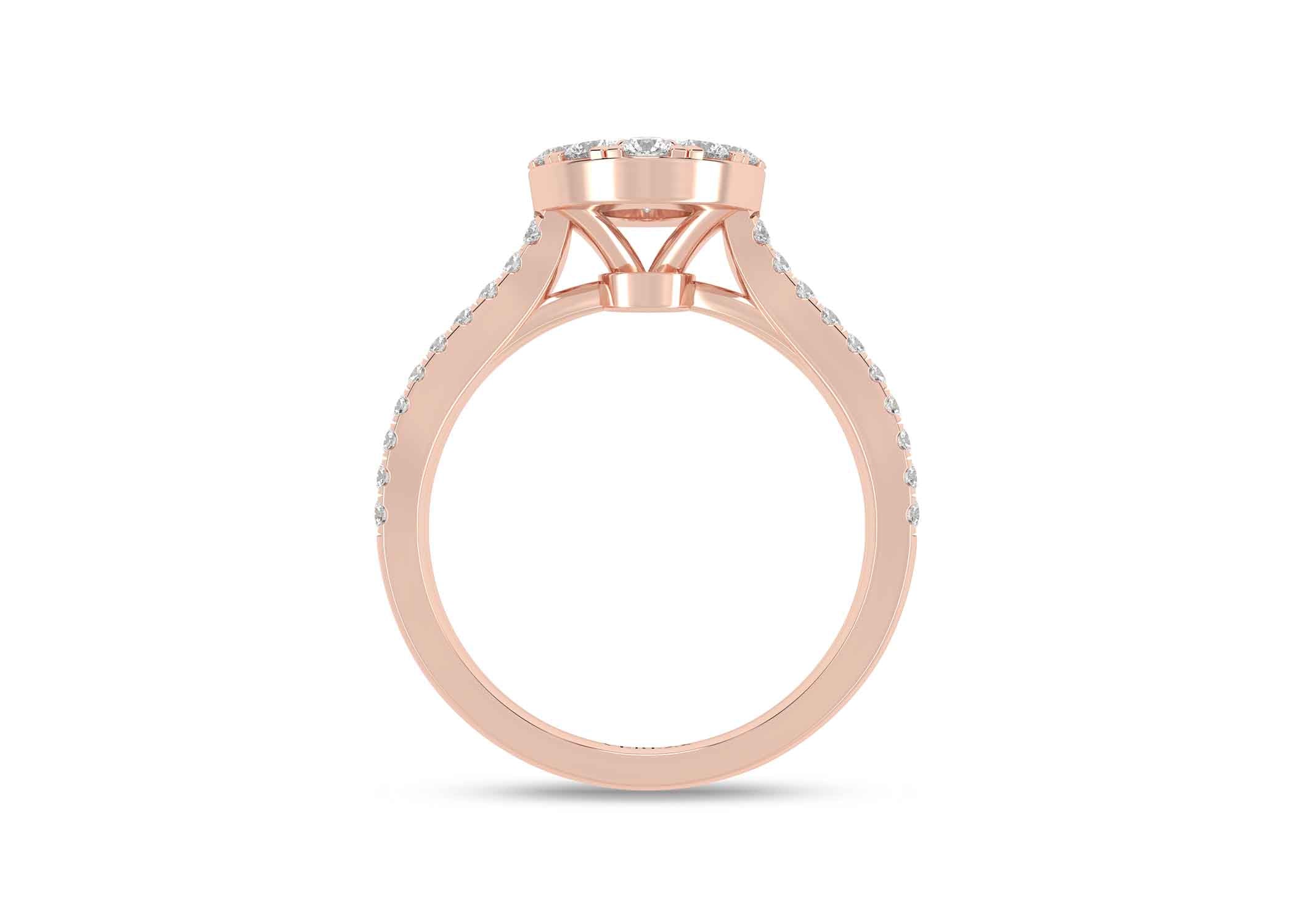 Unified Iconic Ellipse Halo Ring - Ring 