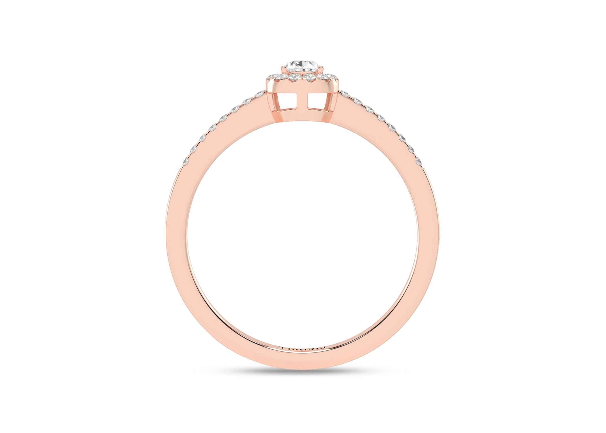 My Signature Dewdrop Halo Ring - Ring 