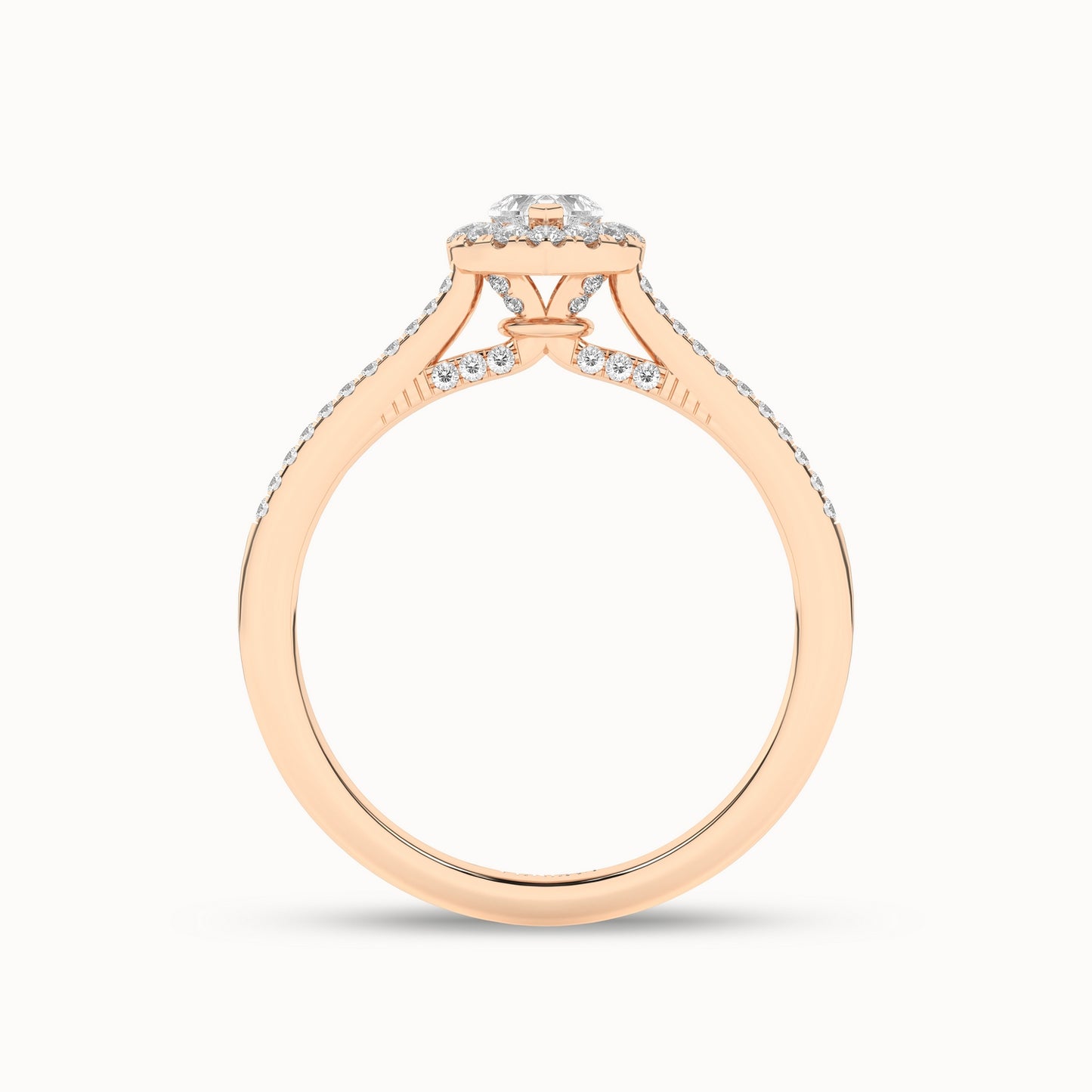 Signature Heart Halo Ring_Product Angle_1/3-3