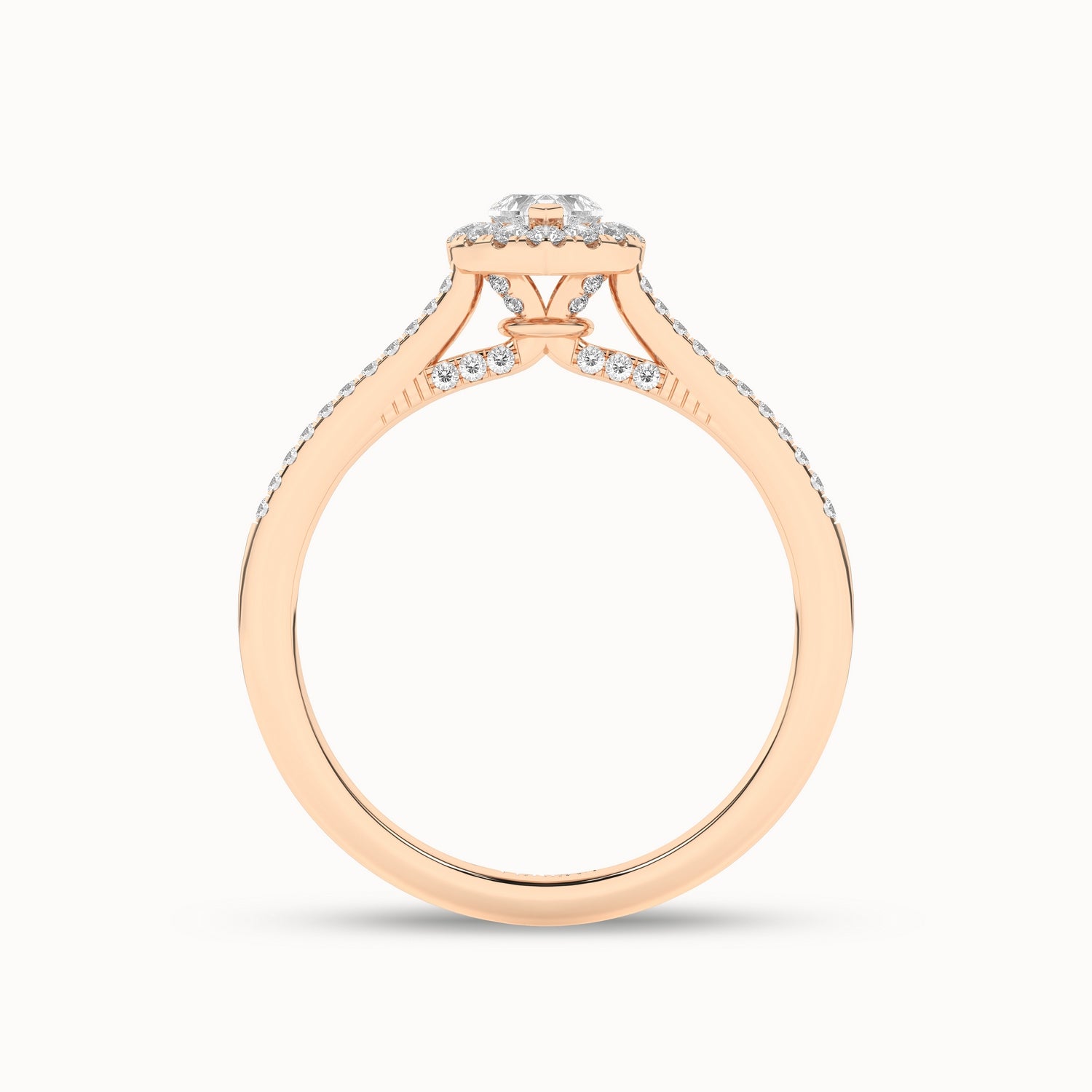 Signature Heart Halo Ring_Product Angle_1/3-3