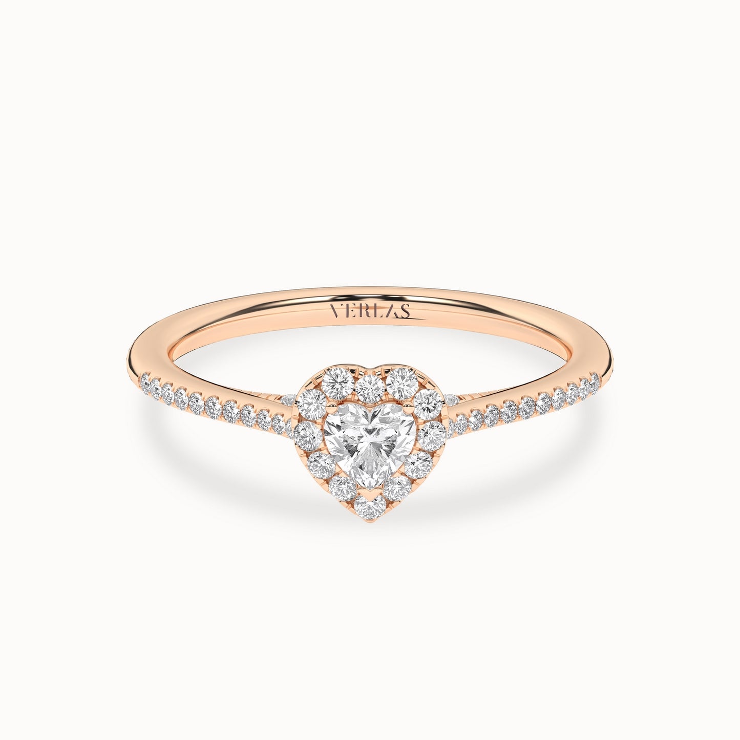 Signature Heart Halo Ring_Product Angle_1/3-1