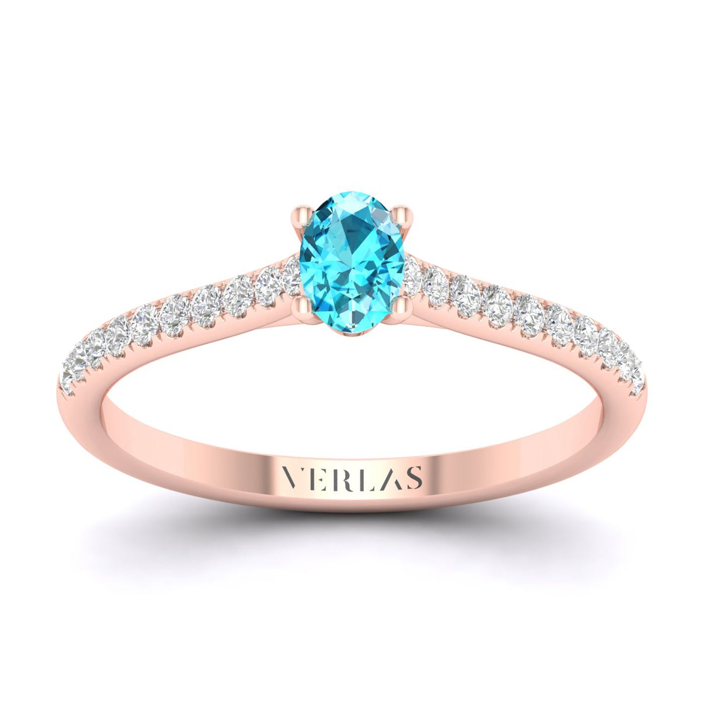 Gemstone Signature Ellipse Ring (M)_Product Angle_Swiss Blue Topaz - 1
