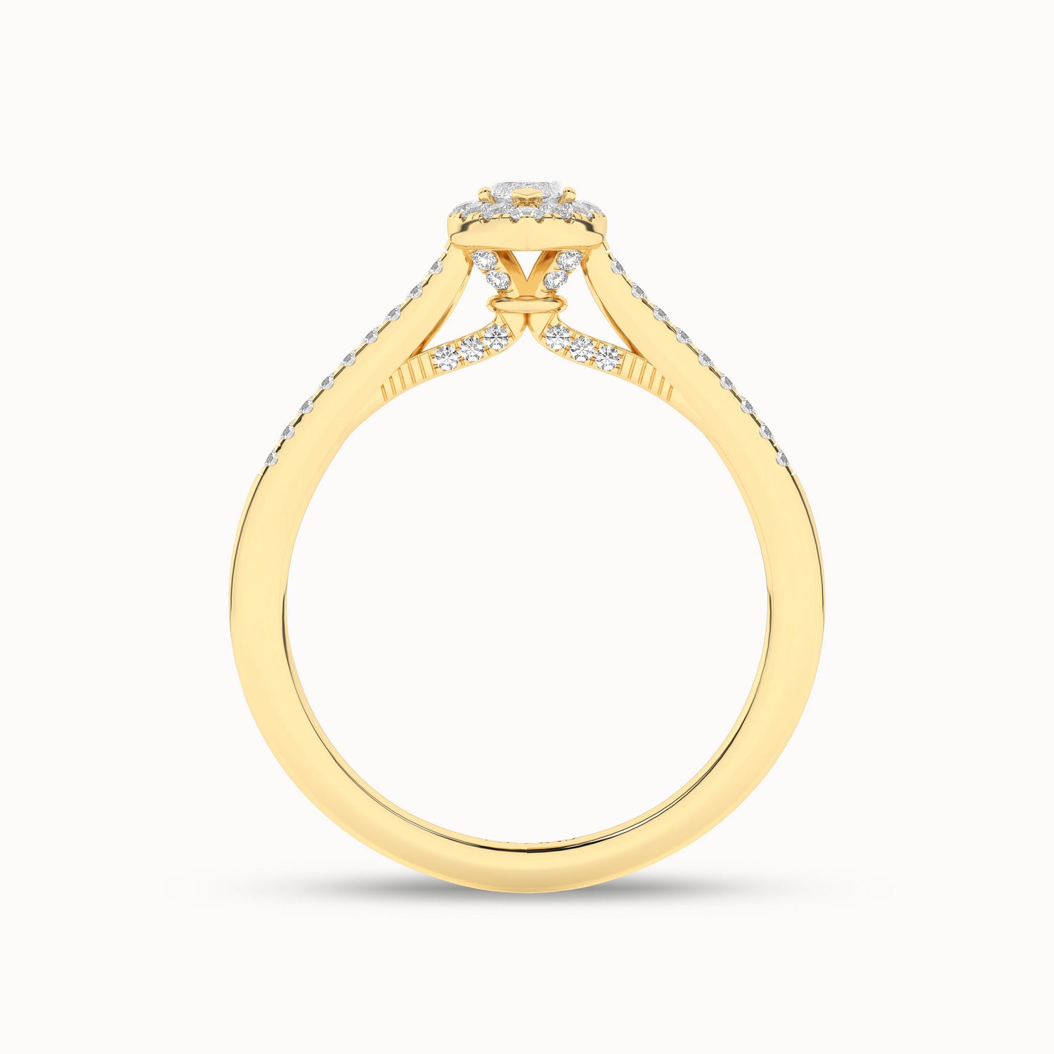 Signature Marquise Halo Ring_Product Angle_1/3-3